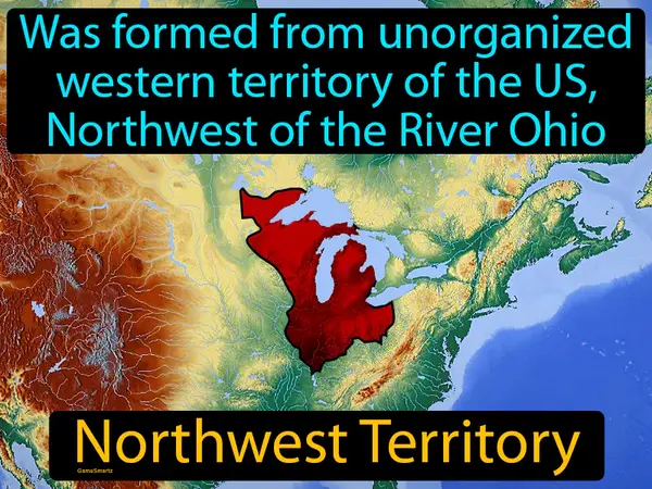 was formed from unorganized western territory of the US, Northwest of the River Ohio