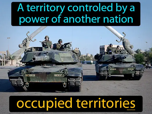 A territory controled by a power of another nation