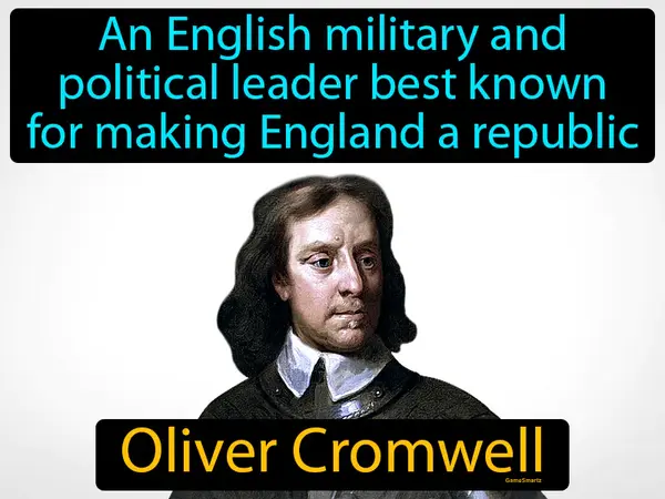 An English military and political leader best known for making England a republic