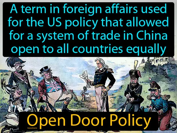 the US policy that allowed for trade in China open to all countries equally