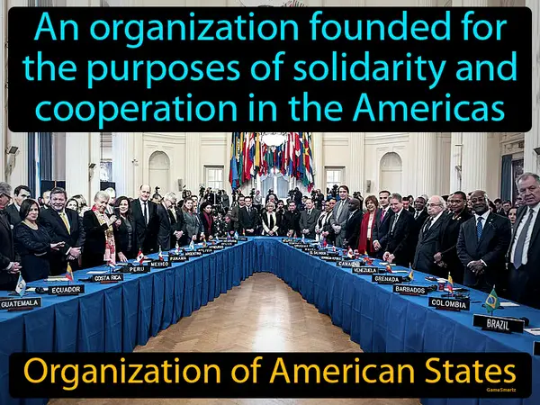 An organization founded for the purposes of solidarity and cooperation in the Americas