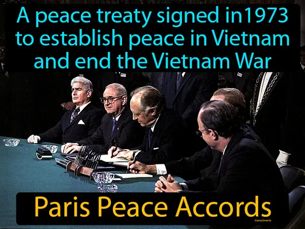 a treaty signed in 1973 to end the Vietnam War