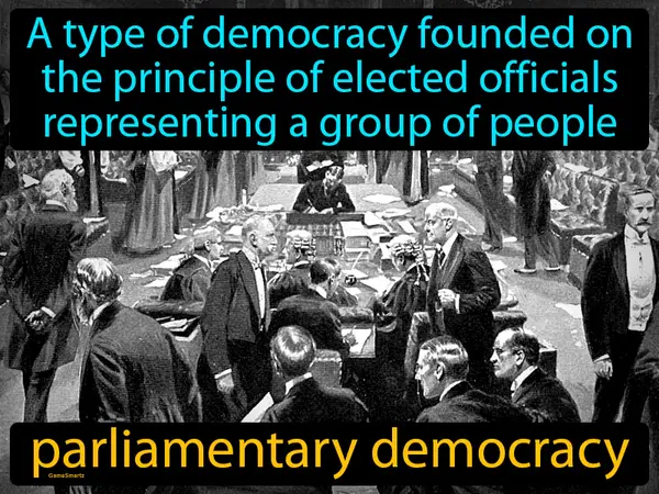 A type of democracy founded on the principle of elected officials representing a group of people