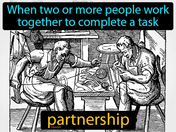 When two or more people work together to complete a task