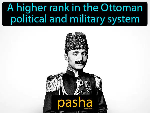 A higher rank in the Ottoman political and military system