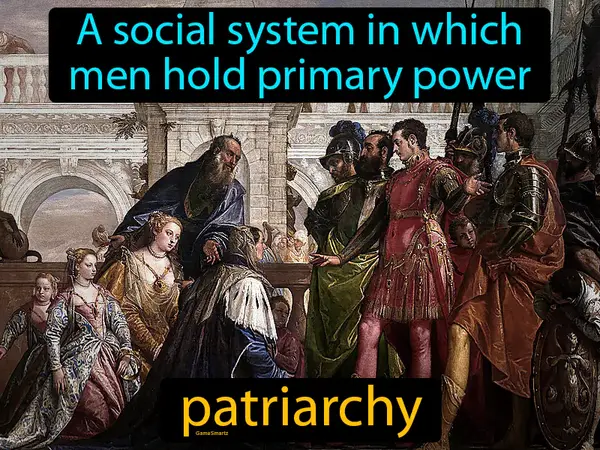 A social system in which men hold primary power