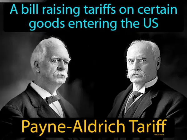 a bill raising tariffs on certain goods entering the US