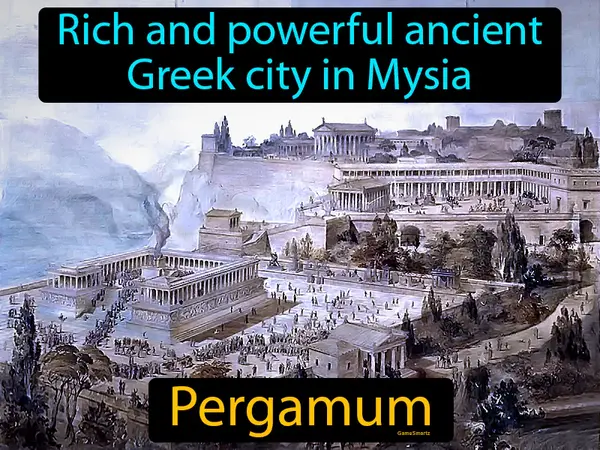 rich and powerful ancient Greek city in Mysia