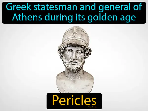 Greek statesman and general of Athens during its golden age