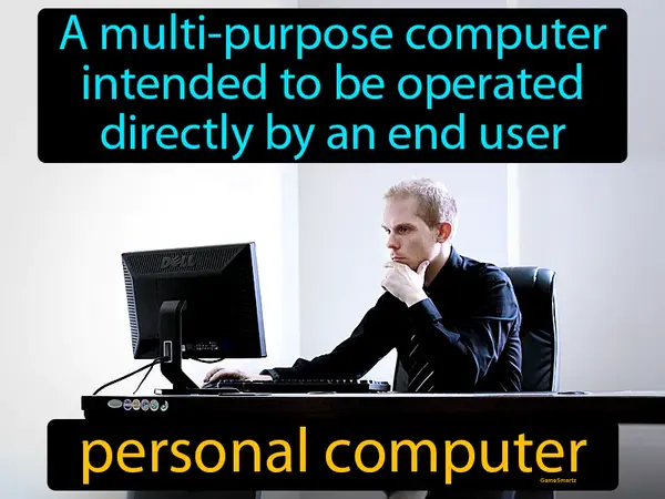 A multi-purpose computer intended to be operated directly by an end user