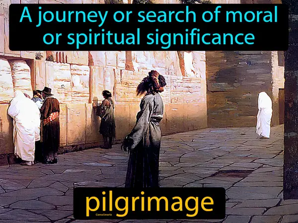 a journey or search of moral or spiritual significance