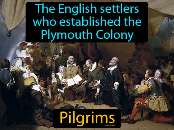 the English settlers who established the Plymouth Colony