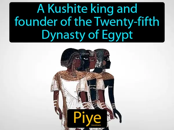 a Kushite king and founder of the Twenty-fifth Dynasty of Egypt
