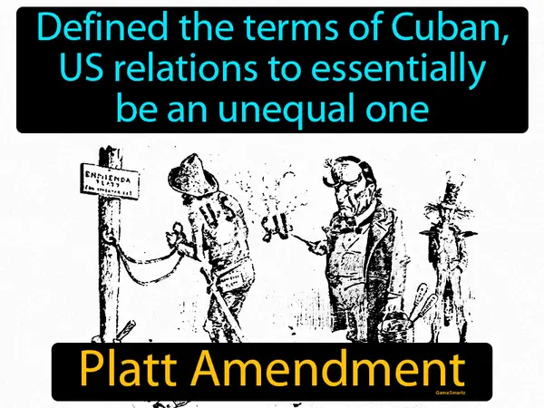 defined the terms of Cuban, US relations to essentially be an unequal one
