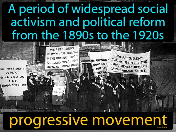 a period of widespread social activism and political reform from the 1890s to the 1920s