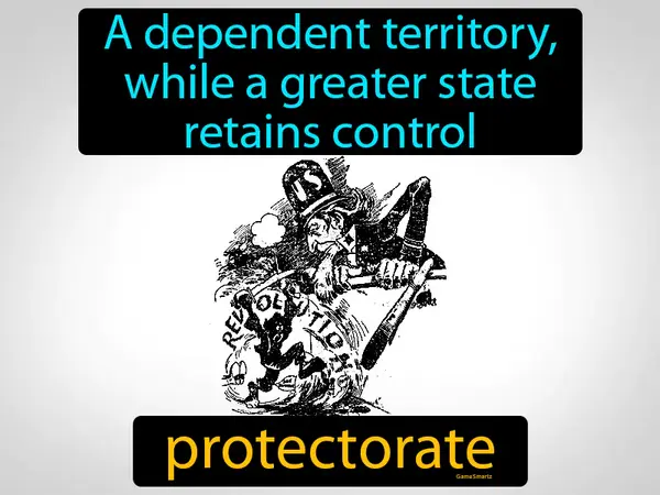 a dependent territory, while a greater state retains control