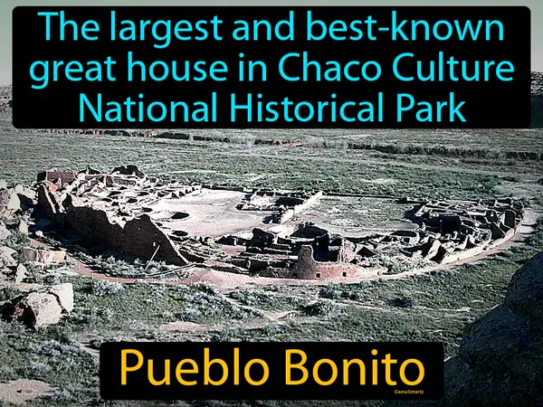 The largest and best-known great house in Chaco Culture National Historical Park