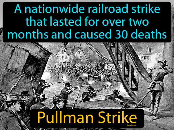a nationwide railroad strike that lasted for over two months and caused 30 deaths