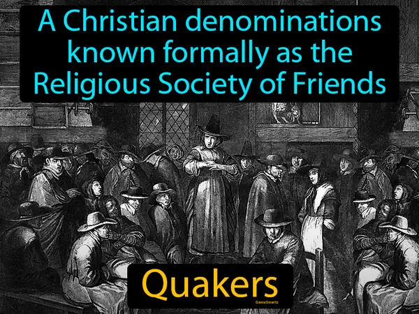 a Christian denominations known formally as the Religious Society of Friends