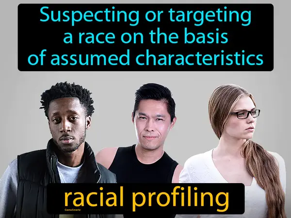 suspecting or targeting a race on the basis of assumed characteristics