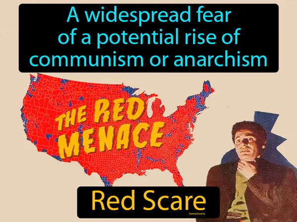 a widespread fear of a potential rise of communism or anarchism