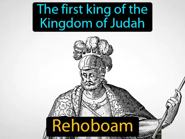 the first king of the Kingdom of Judah