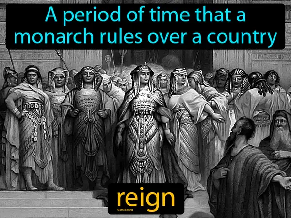 a period of time that a monarch rules over a country