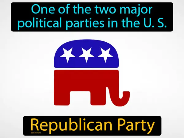 an one of the two major political parties in the U. S.