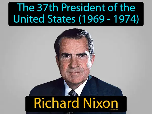 the 37th President of the United States (1969 - 1974)