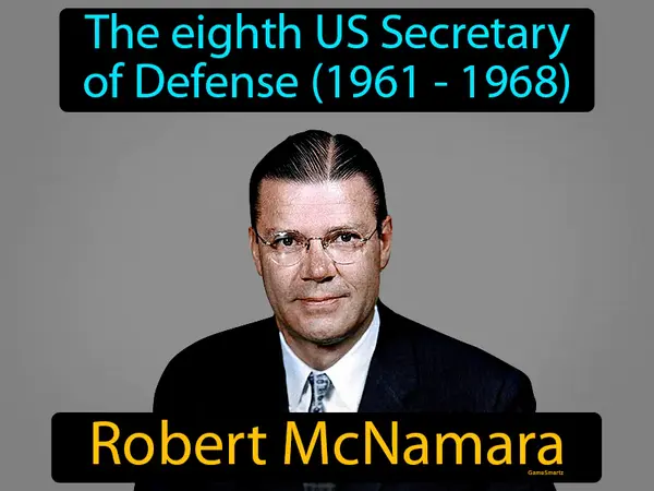 the eighth US Secretary of Defense (1961 - 1968)
