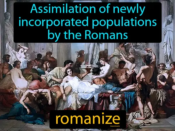 assimilation of newly incorporated populations by the Romans