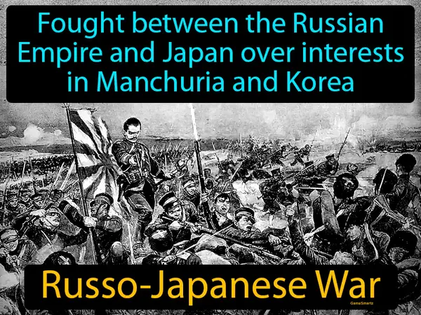 Fought between the Russian Empire and Japan over interests in Manchuria and Korea