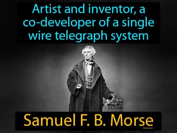 artist and inventor, a co-developer of a single wire telegraph system
