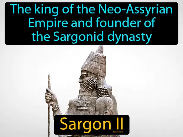 the king of the Neo-Assyrian Empire and founder of the Sargonid dynasty