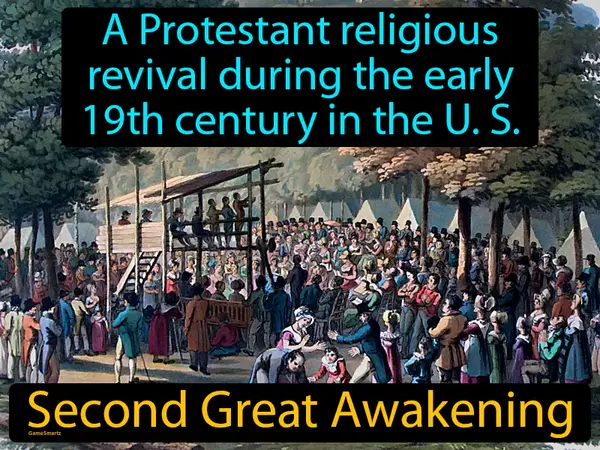 a Protestant religious revival during the early 19th century in the U. S.