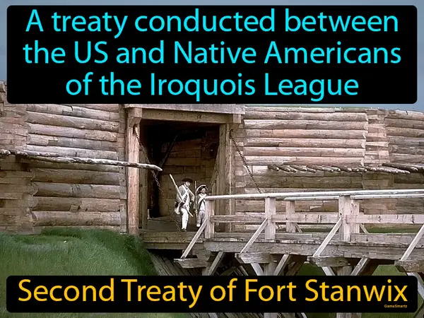 a treaty conducted between the US and Native Americans of the Iroquois League