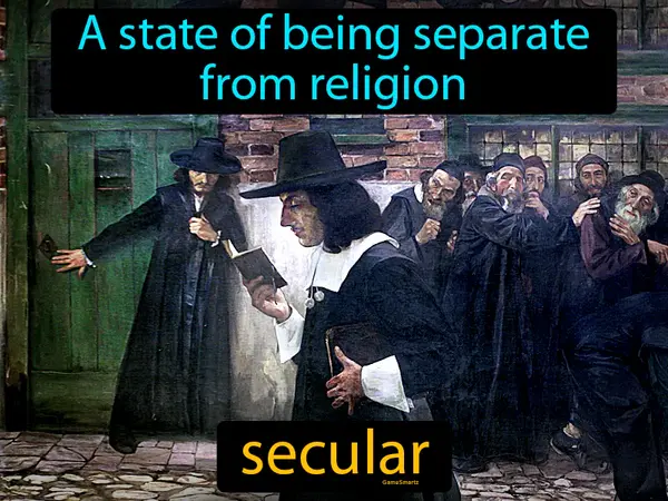 A state of being separate from religion