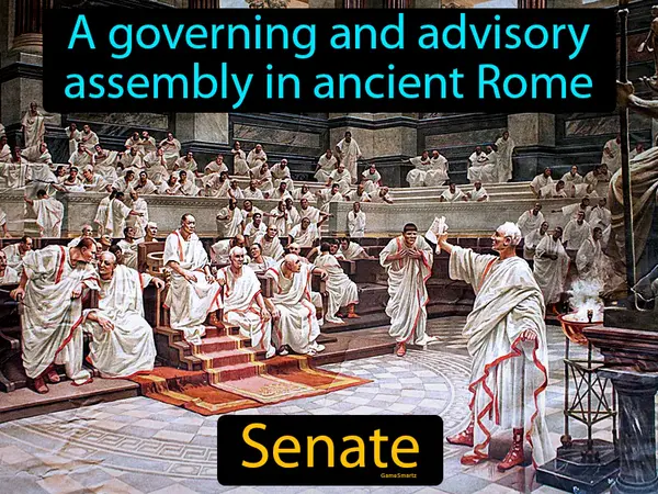 a governing and advisory assembly in ancient Rome