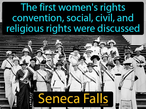 the first women's rights convention, social, civil, and religious rights were discussed