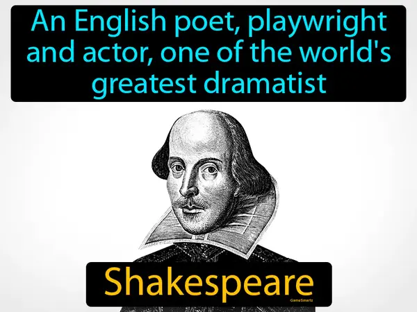 an English poet, playwright and actor, one of the world's greatest dramatist