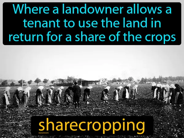 where a landowner allows a tenant to use the land in return for a share of the crops