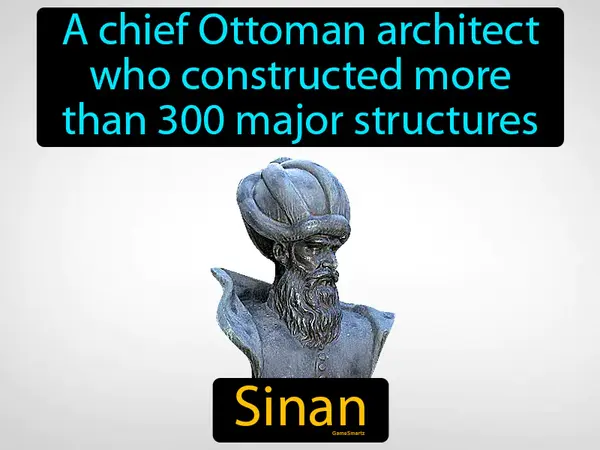 a chief Ottoman architect who constructed more than 300 major structures