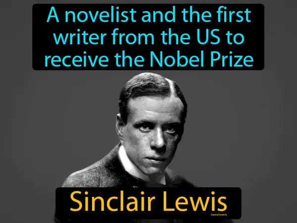 a novelist and the first writer from the US to receive the Nobel Prize