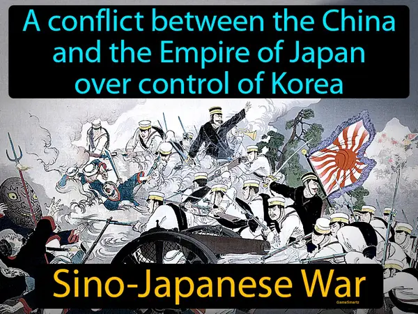A conflict between the China and the Empire of Japan over control of Korea