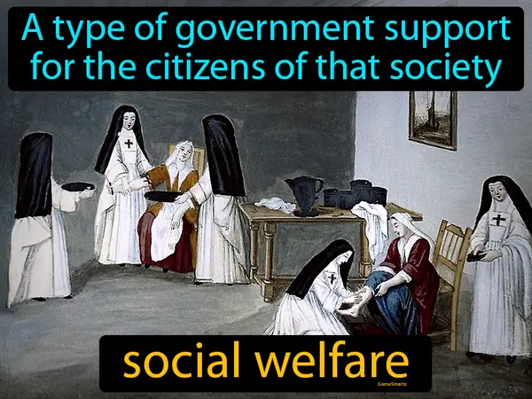 A type of government support for the citizens of that society