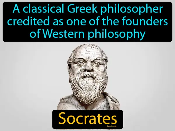 a classical Greek philosopher credited as one of the founders of Western philosophy