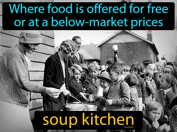 where food is offered for free or at a below-market prices