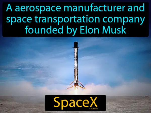 a aerospace manufacturer and space transportation company founded by Elon Musk
