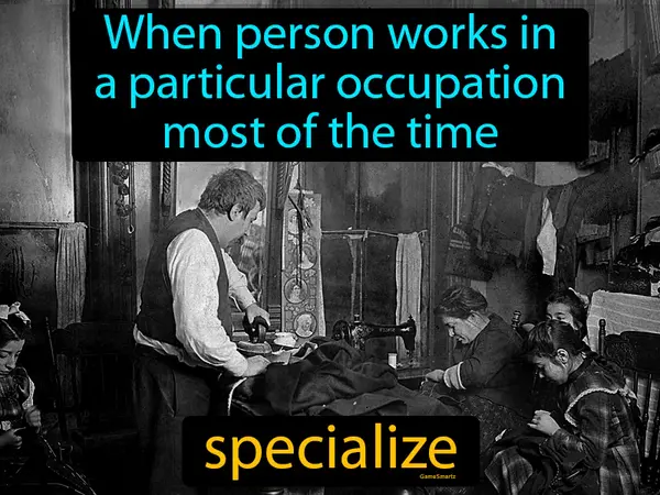 when person works in a particular occupation most of the time