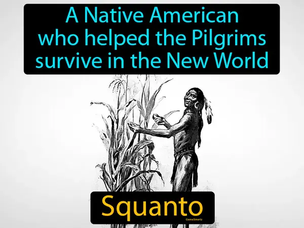 a Native American who helped the Pilgrims survive in the New World